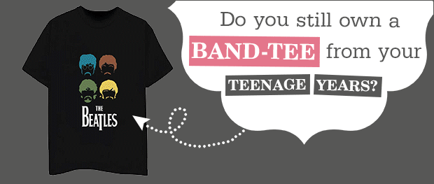 How To ROCK an Old Band T-Shirt From Your Youth!